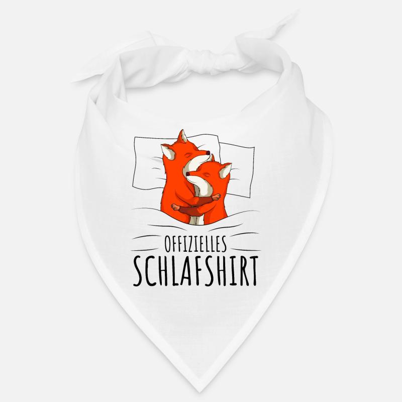 Fuchs - Bandana - Weiß