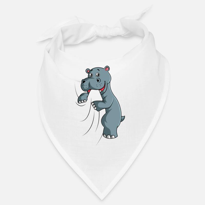 Nilpferd Bandana