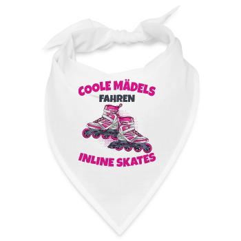 Inline Skates - Bandana - Weiß - Vorne
