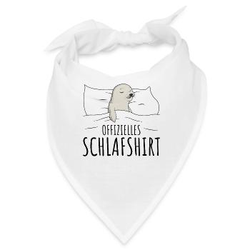 Robbe - Bandana - Weiß - Vorne