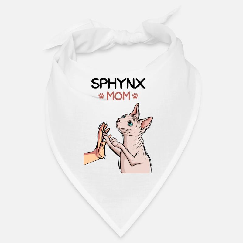 Sphynx Mom Mama Sphinx Katze Nacktkatze Bandana