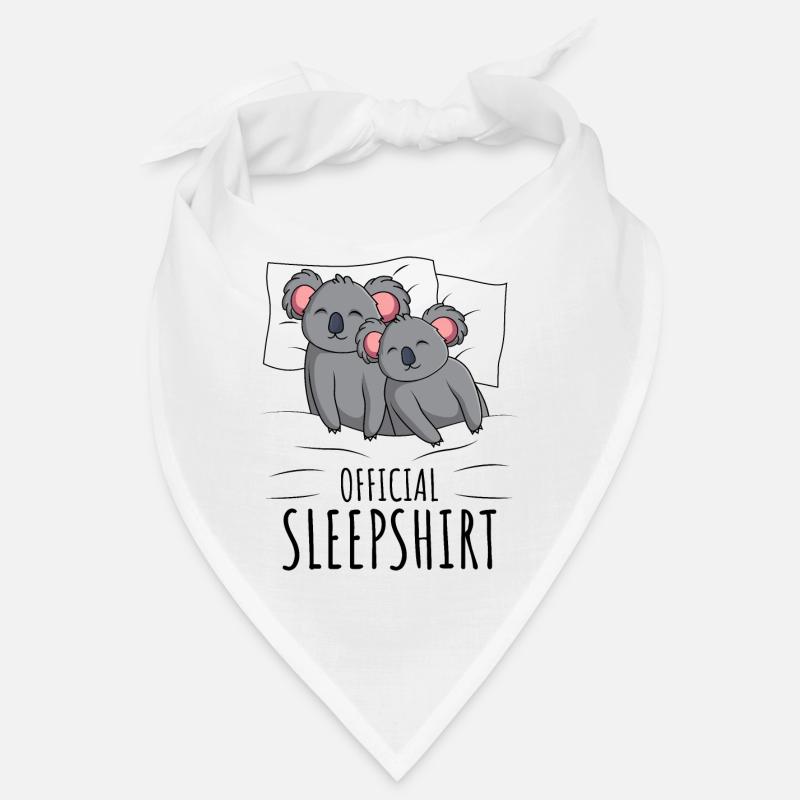 Koala - Bandana - blanc
