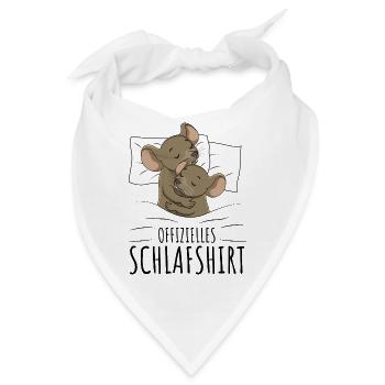 Mäuse - Bandana - Weiß - Vorne