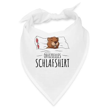 Biber - Bandana - Weiß - Vorne