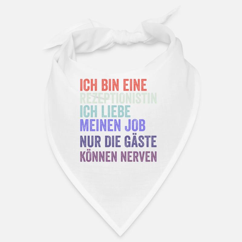 Ich Bin Eine Rezeptionistin Bandana