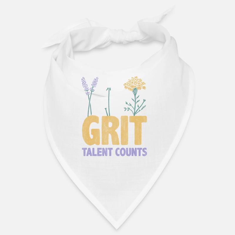 Grit Talent Compte l’effort compte deux fois Inspirer Bandana