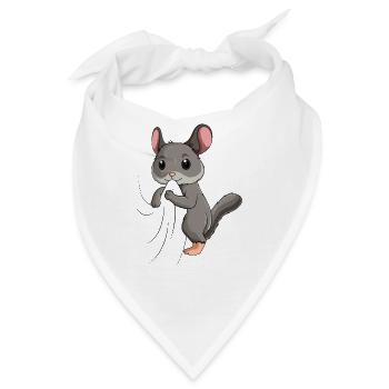 Chinchilla - Bandana - Weiß - Vorne