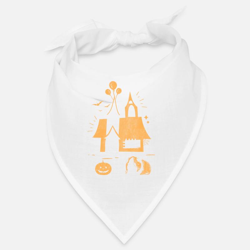 Hamster d’Halloween dans la cour d’Halloween Bandana