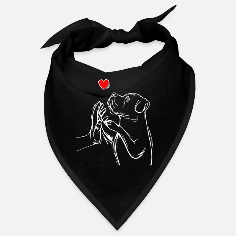 Cane Corso Chiens Chère Maîtresse Bandana