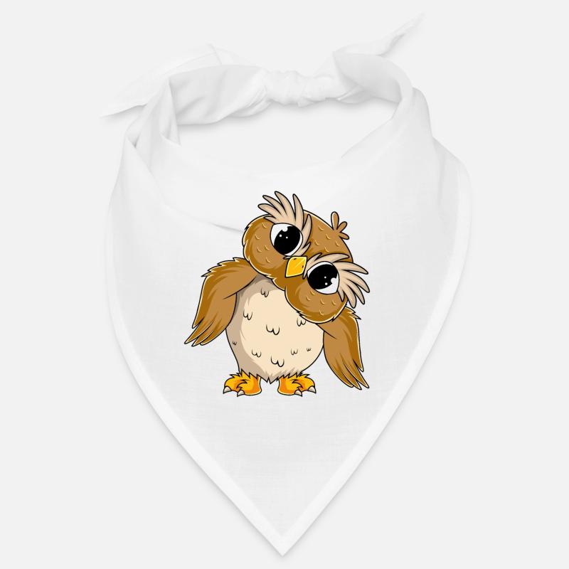Eulen Liebhaber Mädchen Kinder Eule Bandana