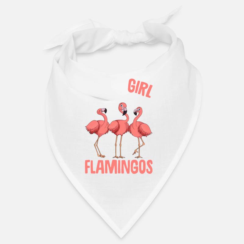 Flamingo Mädchen Bandana