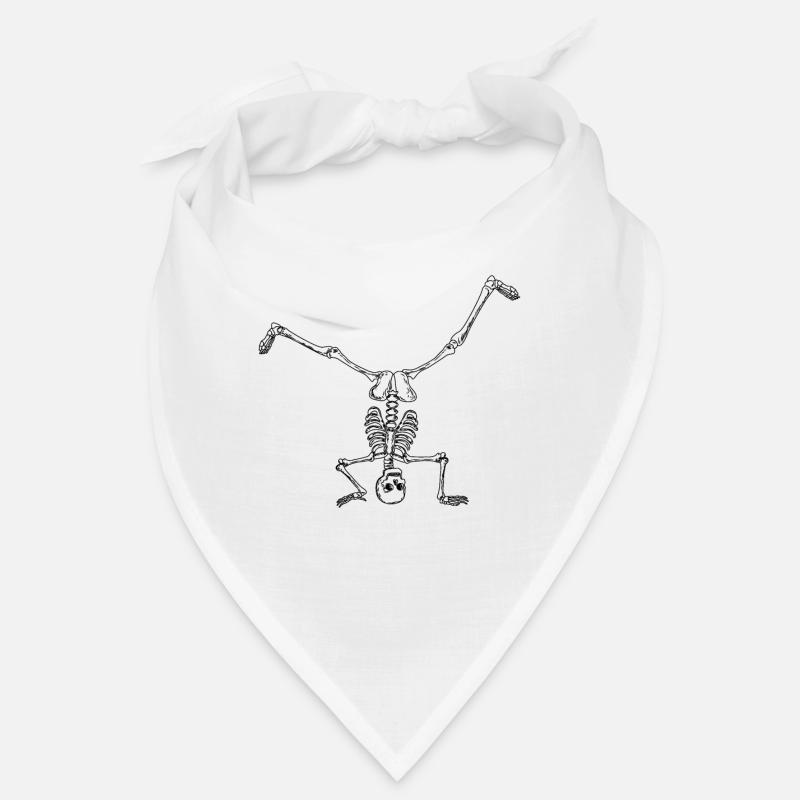 Breakdance breakdancer breakdancing skeleton Bandana