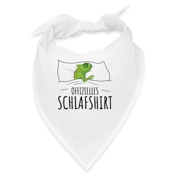 Chameleon - Bandana - Weiß - Vorne