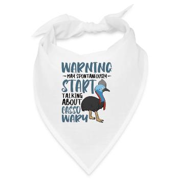 start talking about Cassowary - Bandana - Weiß - Vorne
