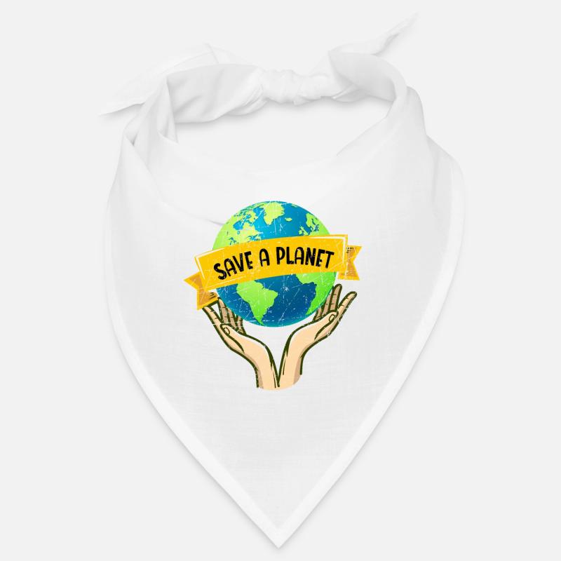 Save A Planet Nature Lover Environmentalist Bandana