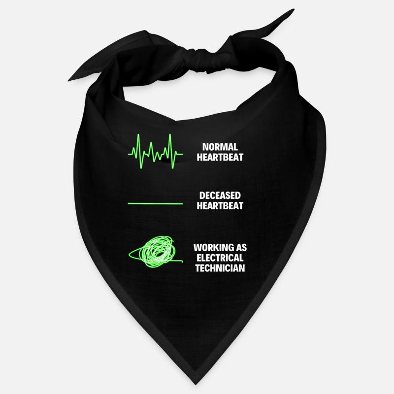 Electrical Technician Funny Electrician Worker Bandana