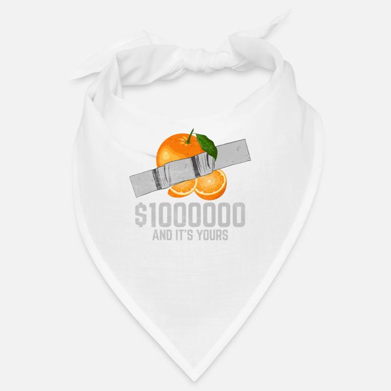 Ruban adhésif Orange Fruit amant citation drôle Bandana