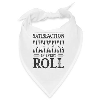 Backgammon Spiel - Bandana - Weiß - Vorne