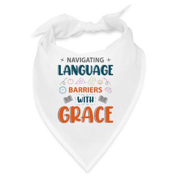 ESL-Lehrer ESL Unterricht - Bandana - Weiß - Vorne