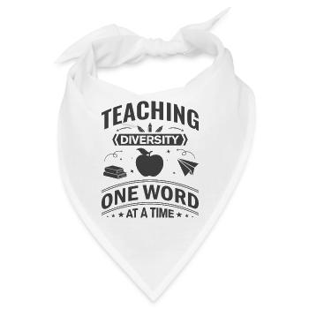 ESL-Lehrer ESL Unterricht - Bandana - Weiß - Vorne