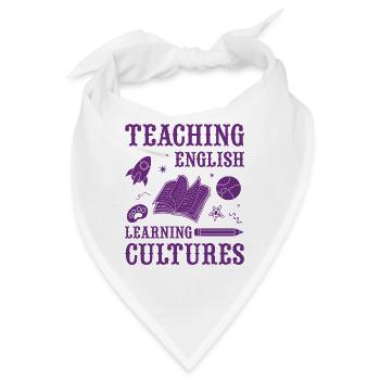 ESL-Lehrer ESL Unterricht - Bandana - Weiß - Vorne