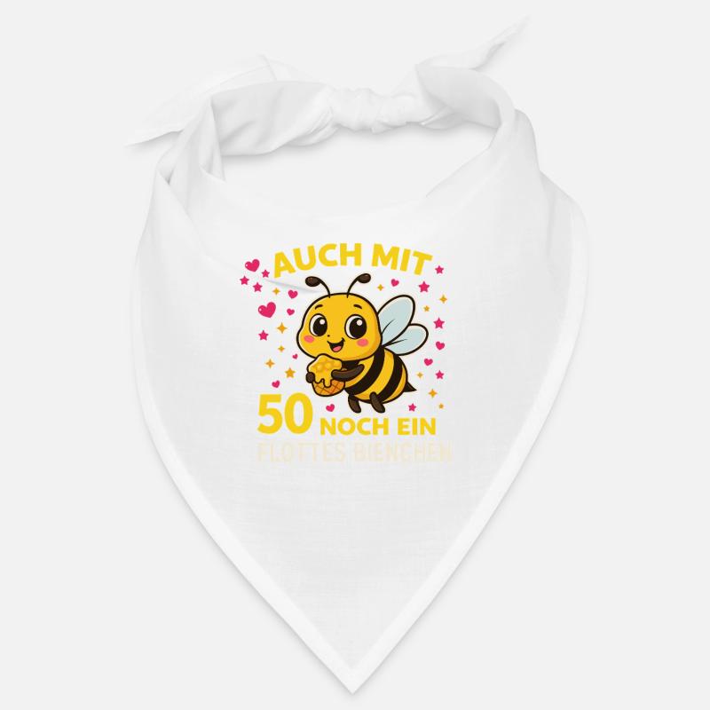 Auch mit 50 noch ein flottes Bienchen – Geburtstag Bandana