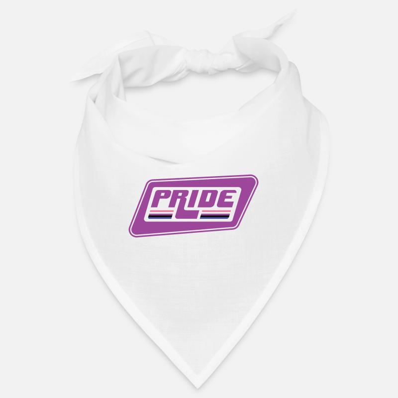 Pride Gender Fluid - Bandana - Weiß