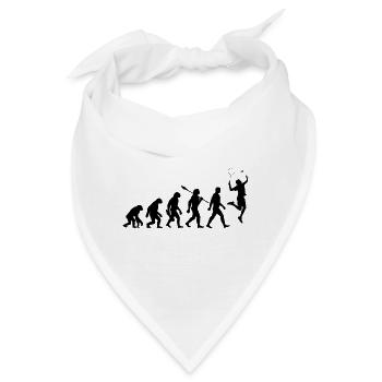 Evolution - Badminton - Sport - Bandana - Weiß - Vorne
