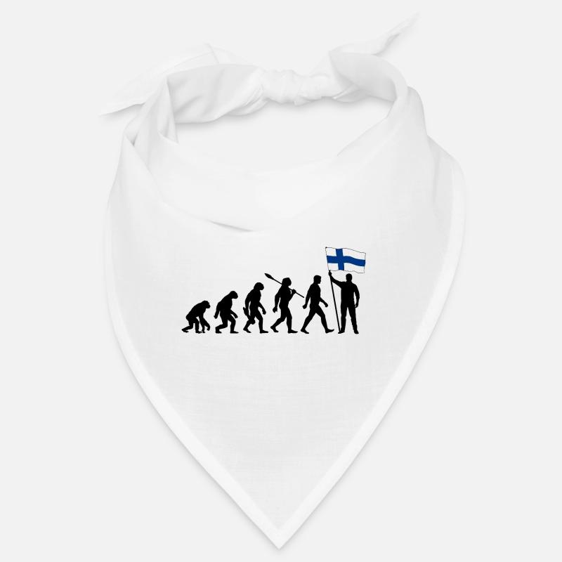 Finnland - Evolution - Flagge - Nation Bandana