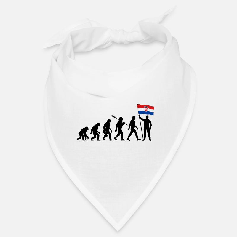Kroatien - Evolution - Flagge - Nation Bandana