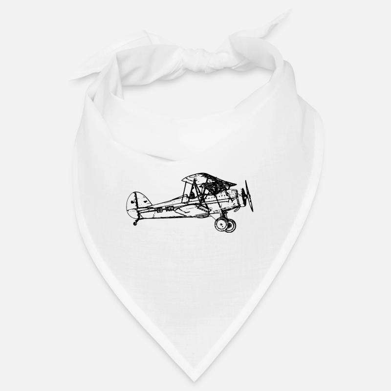 Aircraft Biplane Bandana