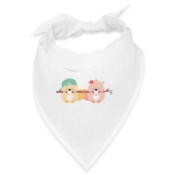 BEAVER KIDS - Bandana - Weiß - Vorne
