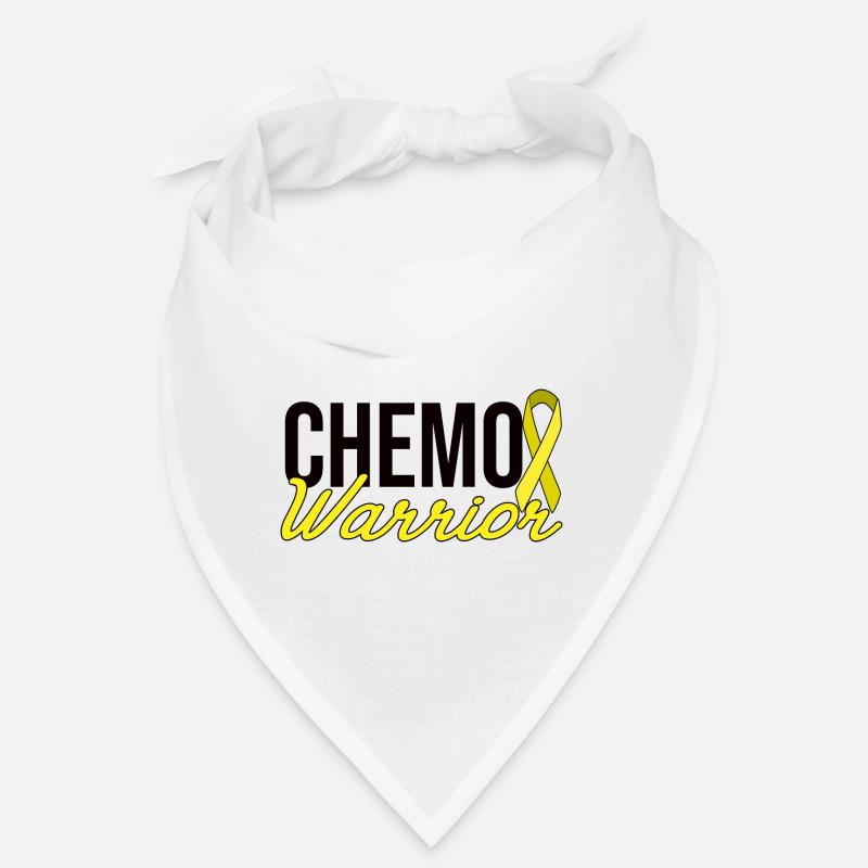 Chemo Warrior - Yellow Ribbon Bandana