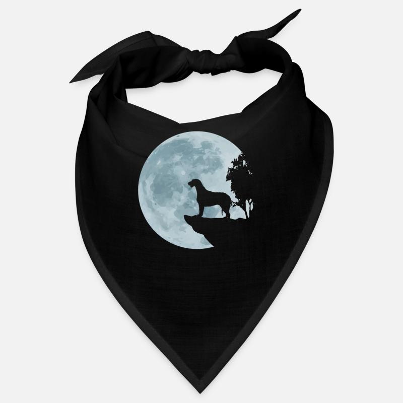Irish Wolfhound Moon Irish Wolfhound Cadeau Bandana
