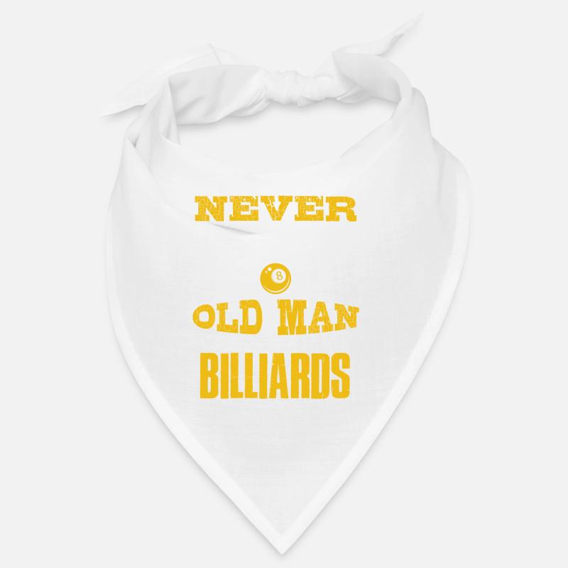 old man billiards Bandana