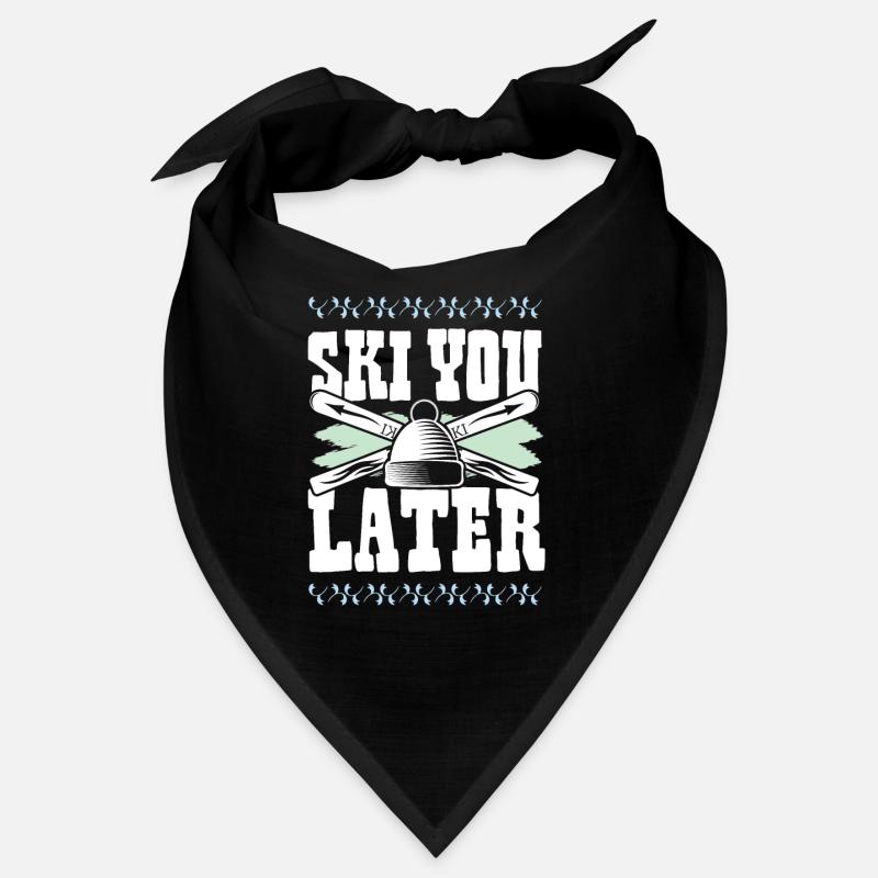 ski skiing Bandana