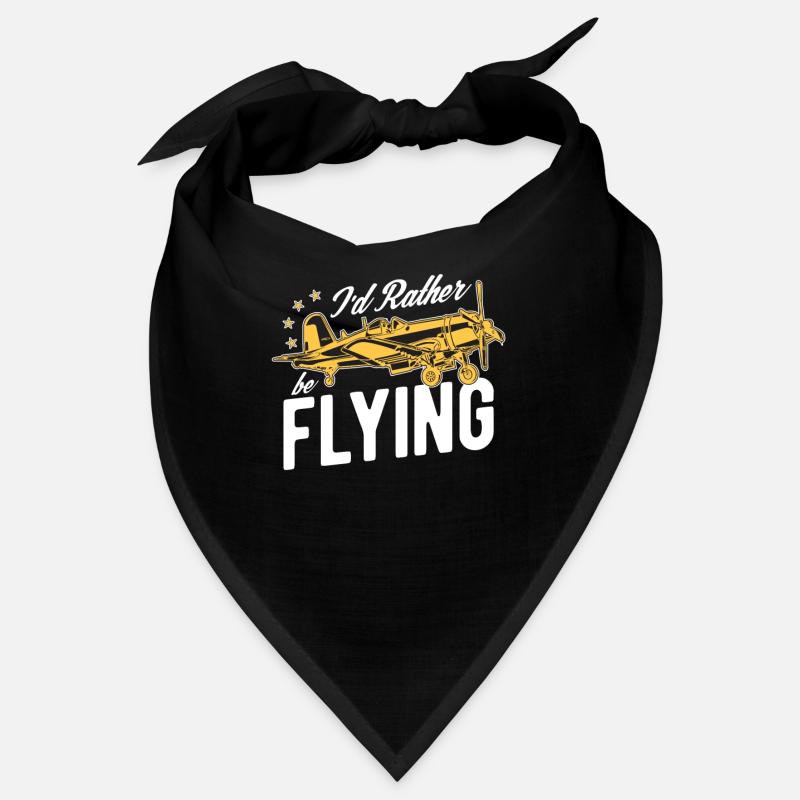 Ich Würde Eher Pilotflugzeug-liebhaber-luftfahrt Bandana