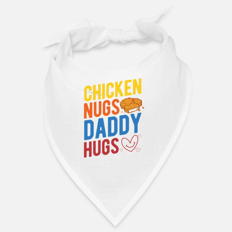 Chicken Nugs Daddy Nugget Lover Chicken Nuggets Bandana