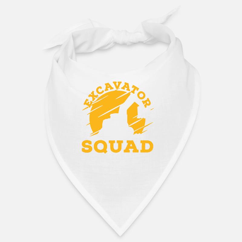 Excavator squad for excavator drivers Bandana