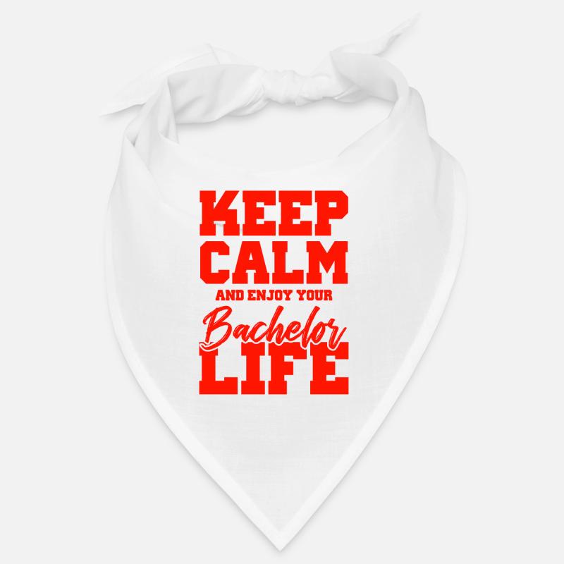 keep calm bachelor Bandana