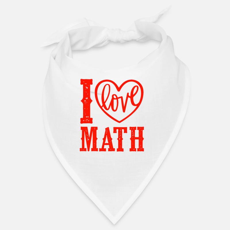 I love mathematics Bandana