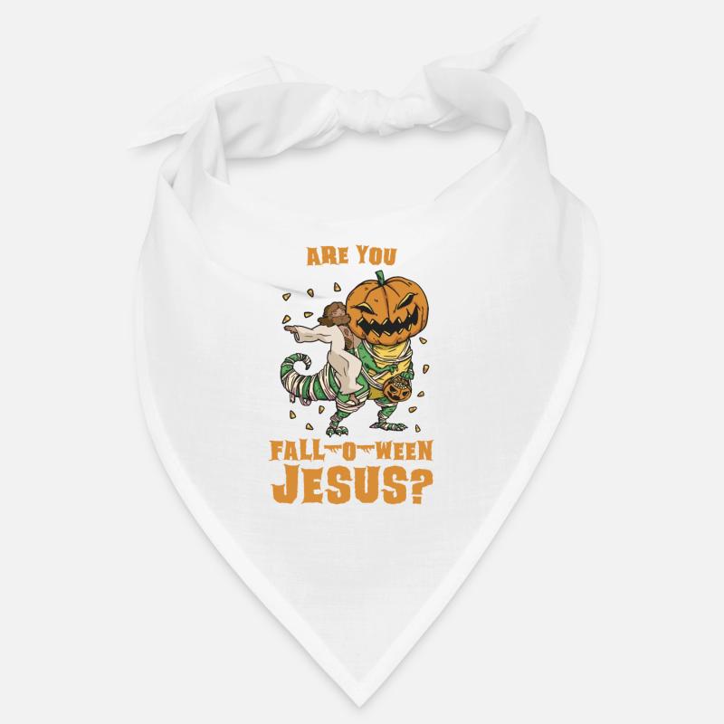 Bist Du Fall-o-ween Jesus? Christliches Halloween Bandana