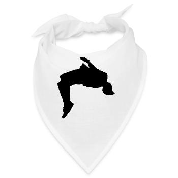 Trampolin - Bandana - Weiß - Vorne