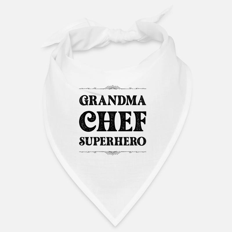 Oma Chef Superheld Bandana