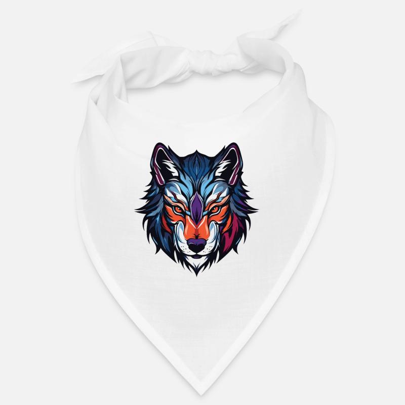Wolf Head Bandana