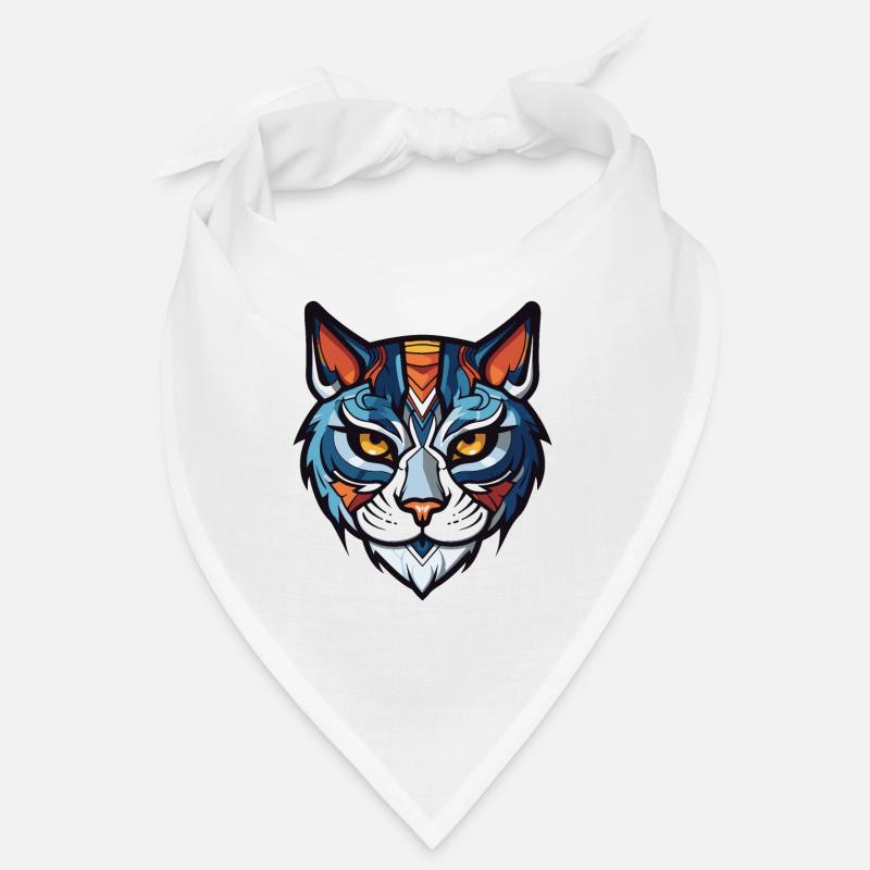 Tête de chat Bandana
