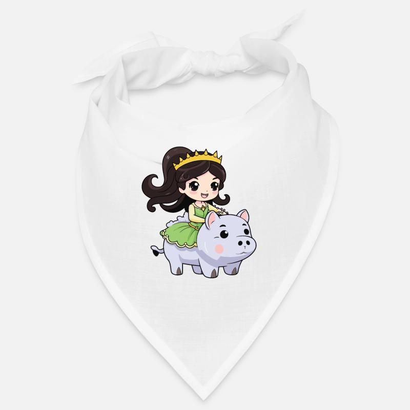 Bande dessinée de cochon de princesse Bandana