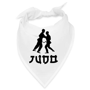 Judo - Bandana - Weiß - Vorne