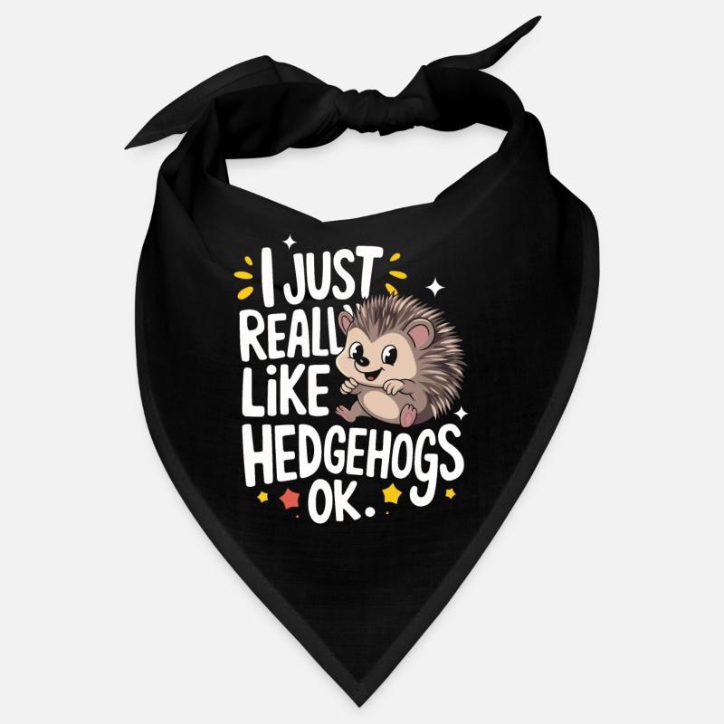 Igel Stachelig Tier Igel Bandana