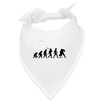 Evolution - Eishockey - Puck - Wintersport - Bandana - Weiß - Vorne